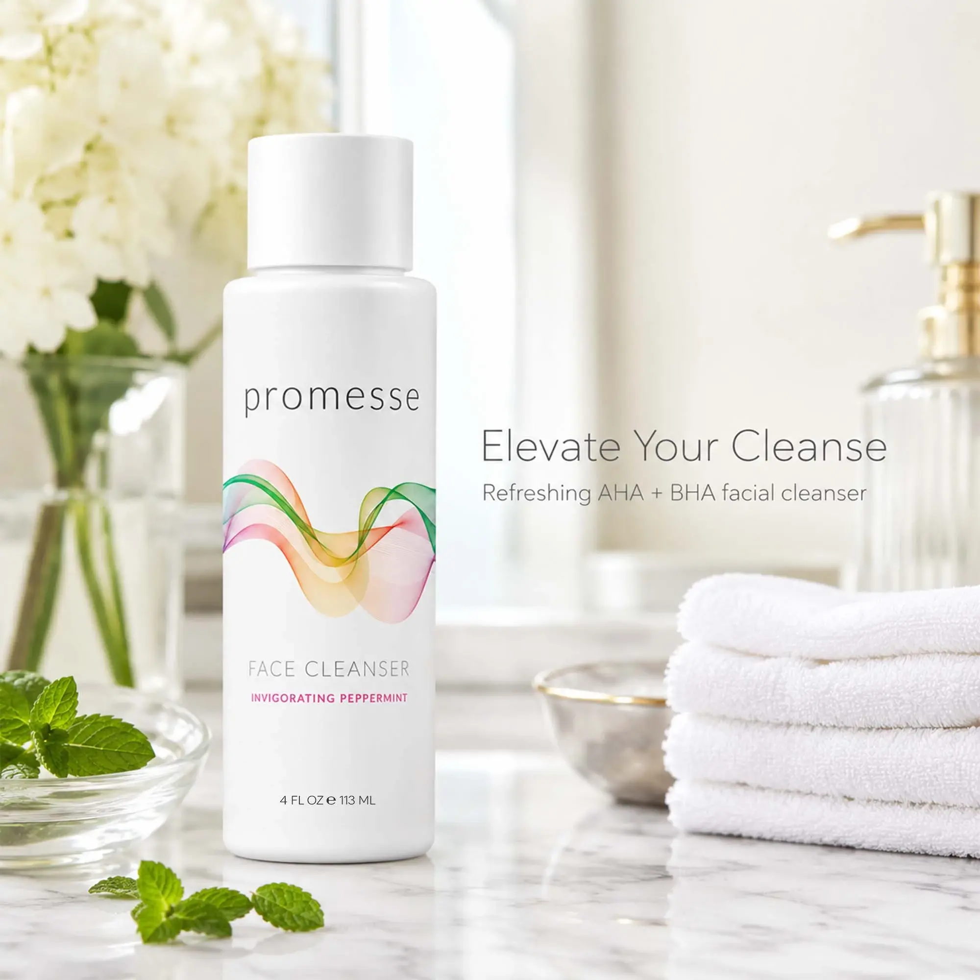 Promesse Peppermint Facial Cleanser Gel 4fl - Image 6
