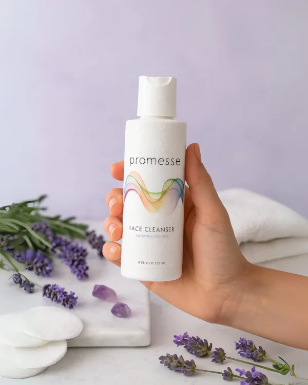 FACIAL CLEANSER GEL CALMING LAVENDER - Image 2