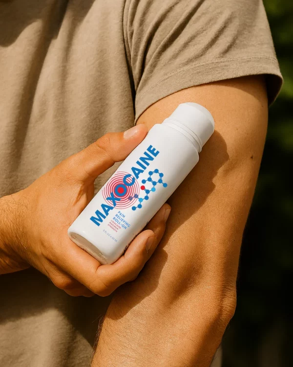 MAXOCAINE PAIN RELIEVER ROLL-ON WITH 4% LIDOCAINE & 1% MENTHOL - Image 2