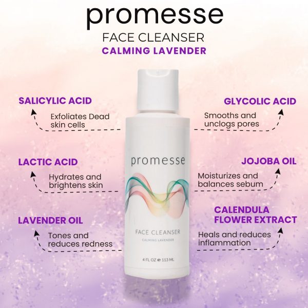 FACIAL CLEANSER GEL CALMING LAVENDER - Image 4