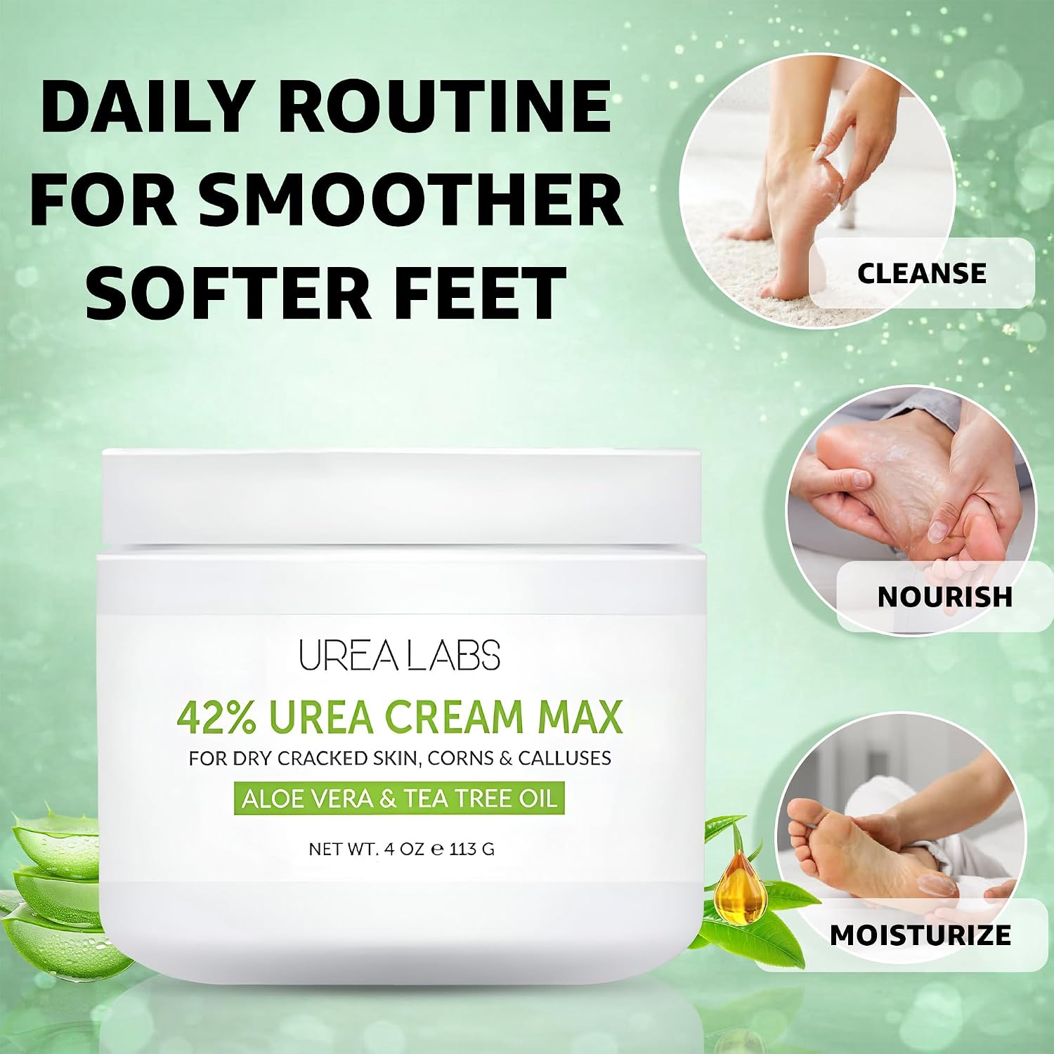 42% Urea Foot Repair Cream for Dry & Cracked Heels - Image 8