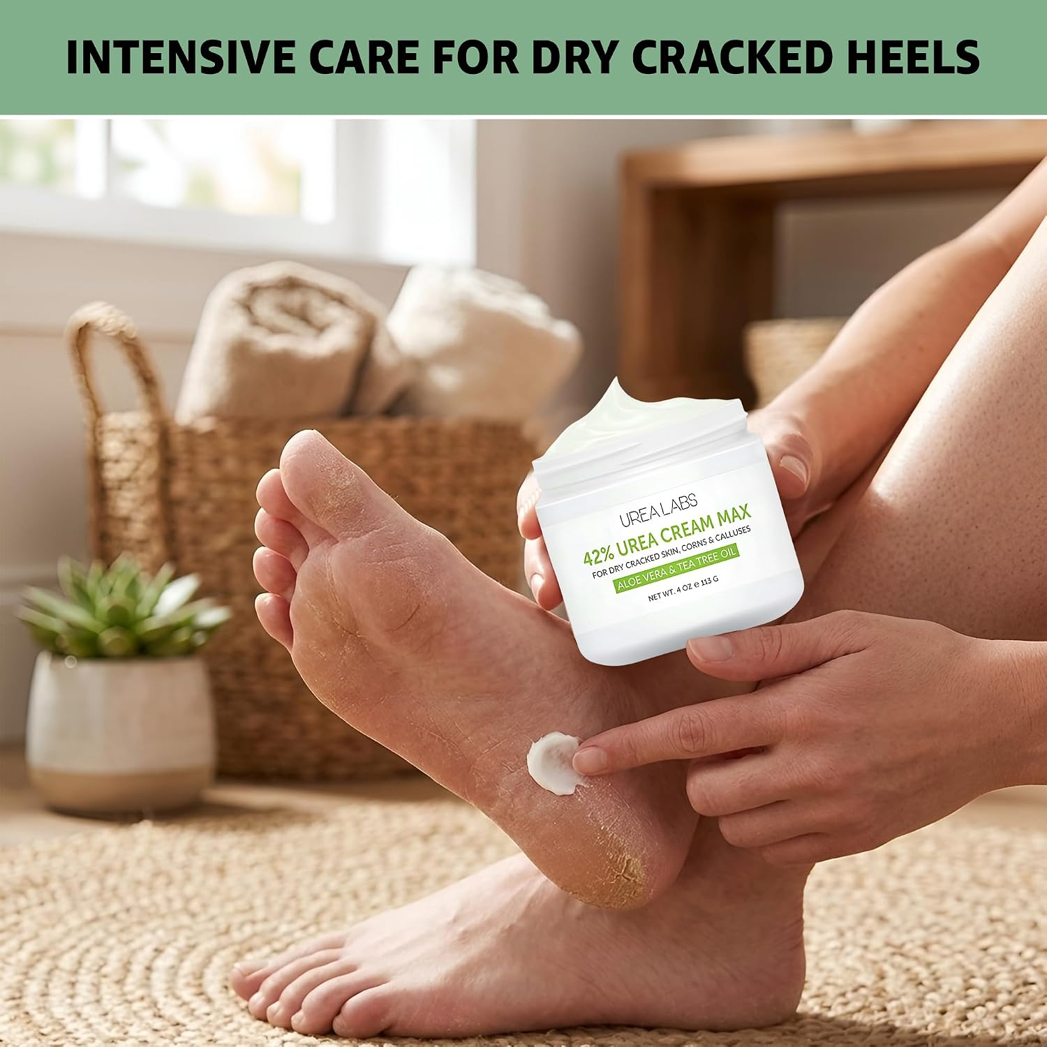 42% Urea Foot Repair Cream for Dry & Cracked Heels - Image 2