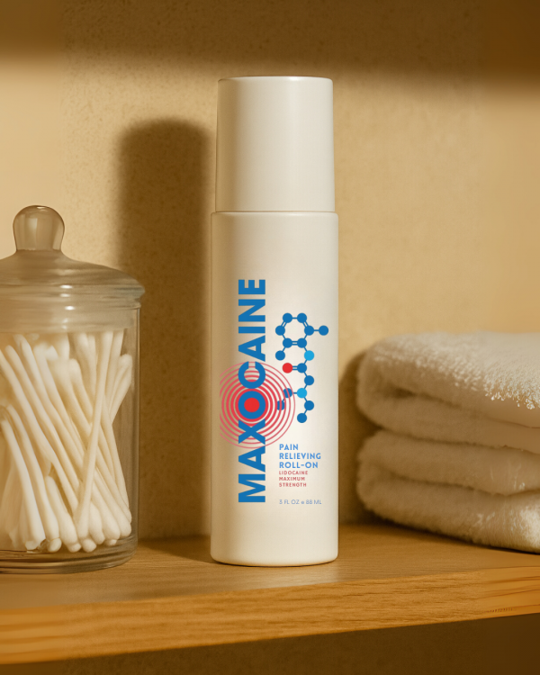 MAXOCAINE PAIN RELIEVER ROLL-ON WITH 4% LIDOCAINE & 1% MENTHOL - Image 3