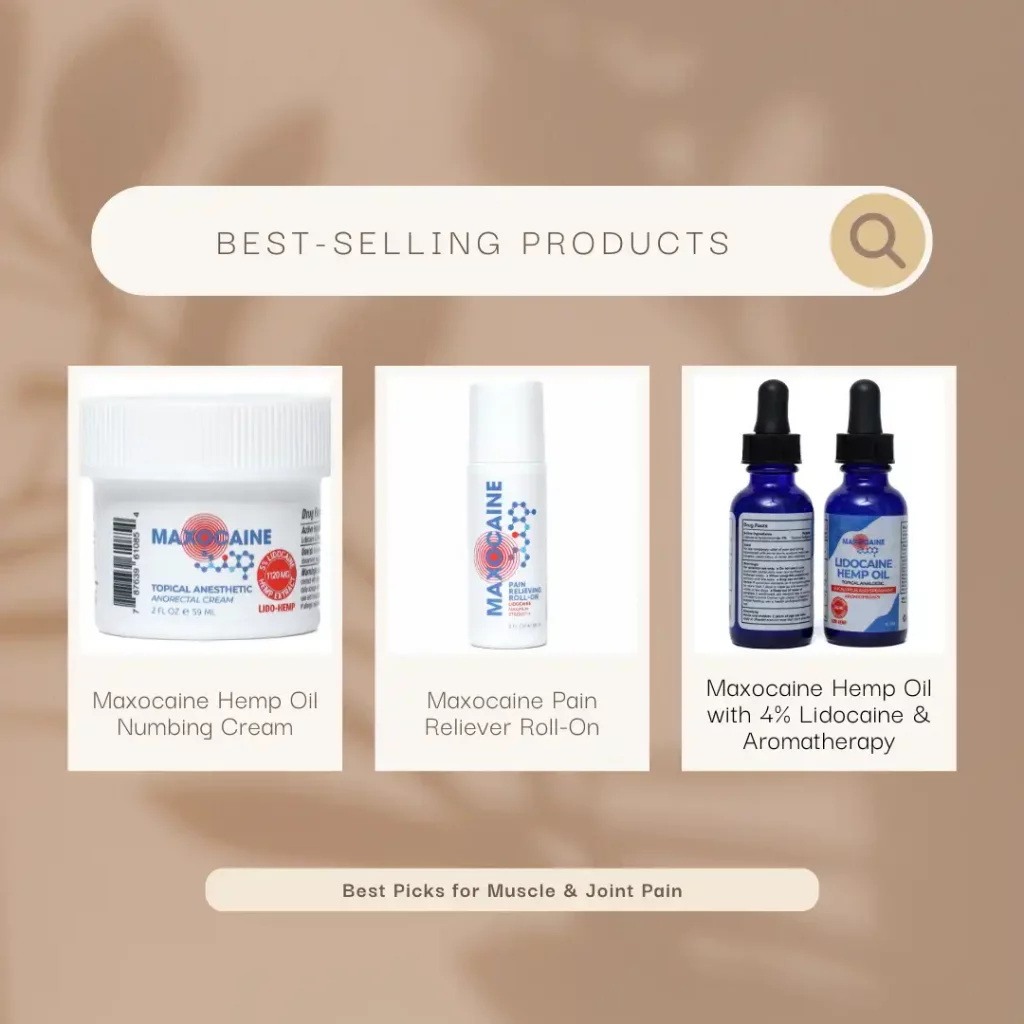 Best-Selling Products for Muscle & Joint Pain