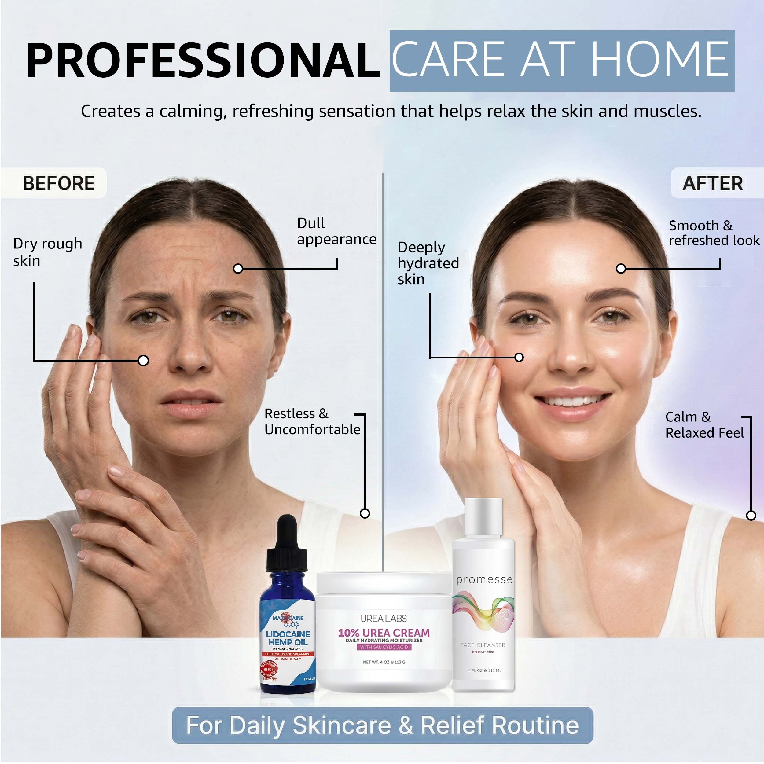 Skin Comfort Bundle | Daily Skincare & Care Set - Image 8