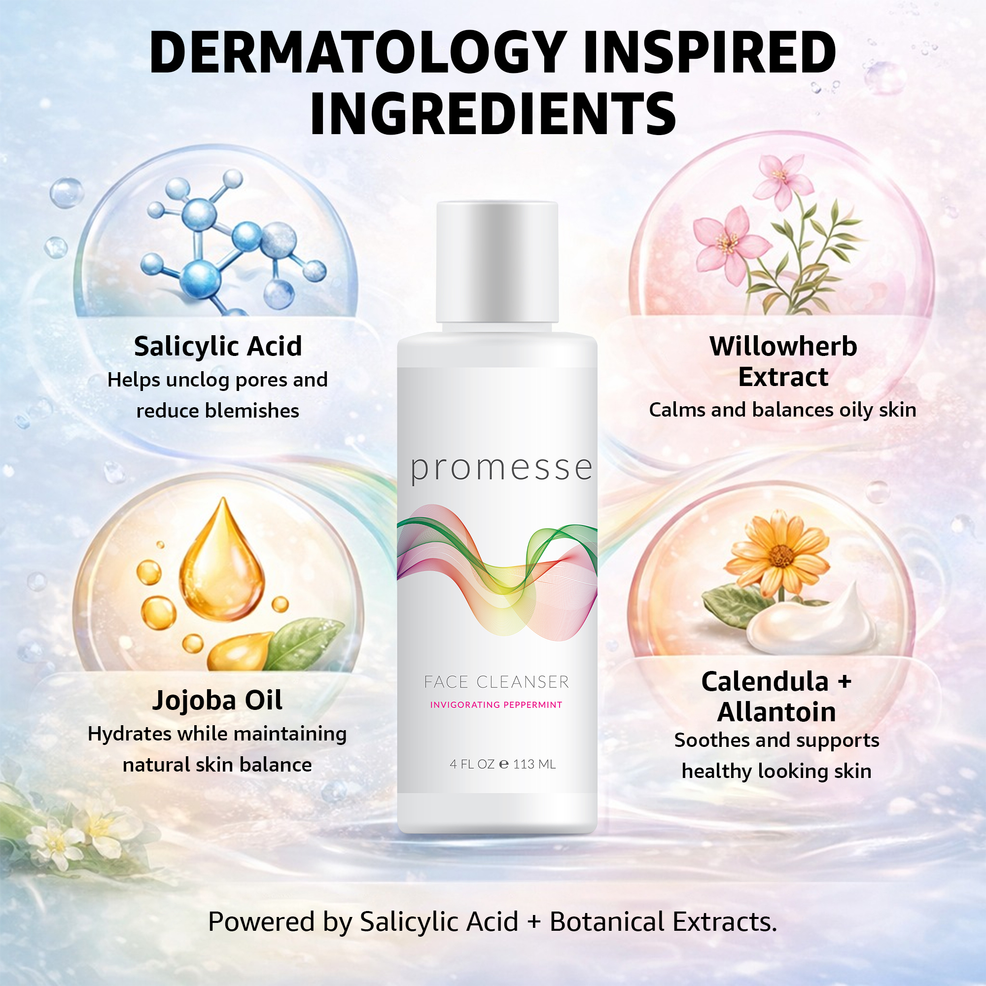 Soothing Skincare Bundle – Hydrating Skin Care Set for Dry & Sensitive Skin - Image 3